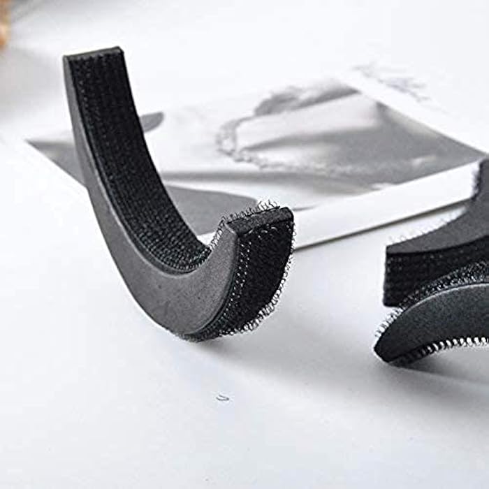 Brrnoo Bump It Up Volume Hair Base Styling Insert Tool,3PCS Women Sponge Styling Insert Braid Tool Donut Bun Makers Hair Buns Shaper for Women Girls DIY Hairstyle Instant Rich Volumizing Hair - Image 5